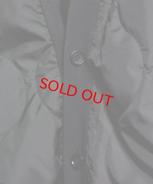 画像2: gomme(H)　ロングカーディガン 　　2；黒　サイズ；M (2)