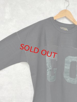 画像2: 2025秋冬 　GTH　　  テンジク GO フットボール TEE　　2；黒 (2)