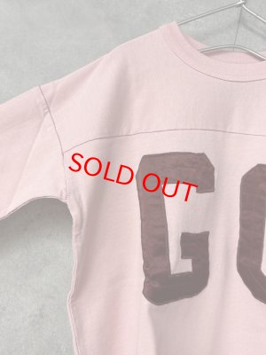 画像2: 40%off 　2025秋冬 　GTH　　  テンジク GO フットボール TEE　　6；ピンク (2)