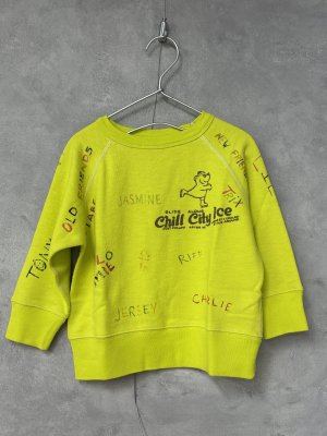 画像1: 2025秋冬　DENIMDUNGAREE　ウラケ PENNIE スウェット　　10；イエロー (1)