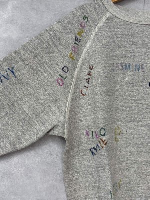 画像3: 2025秋冬　DENIMDUNGAREE　ウラケ PENNIE スウェット　　3；グレー (3)