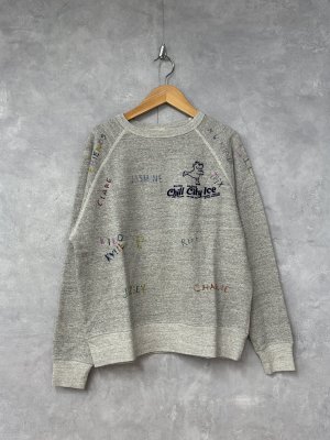 画像1: 2025秋冬　DENIMDUNGAREE　ウラケ PENNIE スウェット　　3；グレー (1)