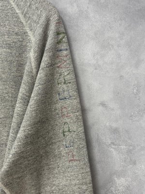 画像4: 2025秋冬　DENIMDUNGAREE　ウラケ PENNIE スウェット　　3；グレー (4)