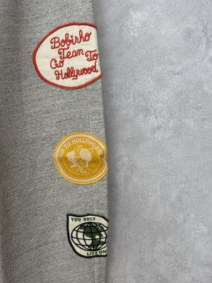 画像2: 2025秋冬 　GTH　　  ウラケ ワッペンイッパイ PN　　3；グレー (2)