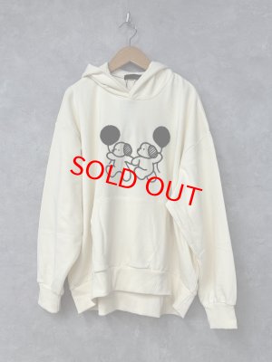 画像1: 40%off 2025秋冬　  nunuforme 　　風船inuinu ワッペン　　IVORY　　大人サイズ (1)