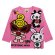 画像1: MY FIRST HYSTERIC　LOVELY FRIENDS 長袖Tシャツ　  25；ピンク (1)
