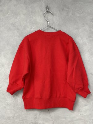 画像3: 2025秋冬　  nunuforme 　　inuinu ロゴプリントトレーナー　　RED (3)