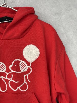 画像2: 2025秋冬　  nunuforme 　　風船inuinu ワッペン　　RED (2)