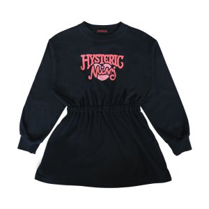 画像1: Hystericmini　TEDDY MINI WITH LOVE ワンピース　　10；ブラック (1)
