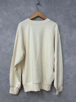 画像3: 2025秋冬　  nunuforme 　　inuinu ロゴプリントトレーナー　IVORY　　大人サイズ　 (3)