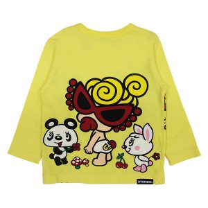 画像2: MY FIRST HYSTERIC　LOVELY FRIENDS 長袖Tシャツ　 61；レモンイエロー (2)