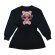画像2: Hystericmini　TEDDY MINI WITH LOVE ワンピース　　10；ブラック (2)
