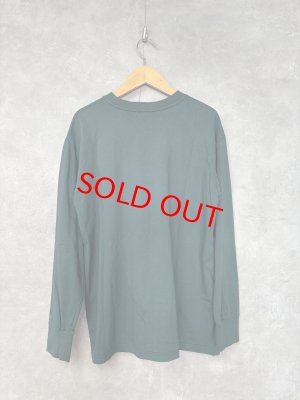 画像4: NATURAL LAUNDRY　カラー天竺CD刺繍レイヤーロングＴ　　560:グリーン　サイズ2 (4)