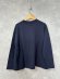 画像4: NATURAL LAUNDRY  長袖Tシャツ　480:ネイビー　　サイズ2 (4)
