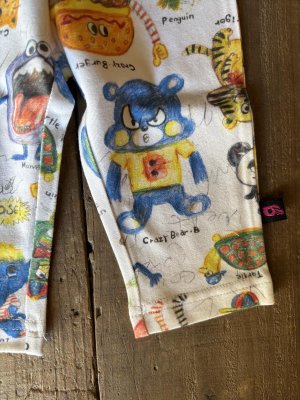 画像2: cherichu  ベビー　レギンス　　カラー；WHITE (2)