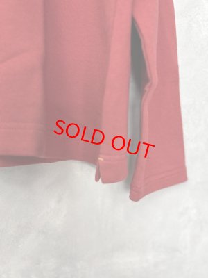 画像2: NATURAL LAUNDRY  長袖Tシャツ　350:レッド　サイズ2 (2)