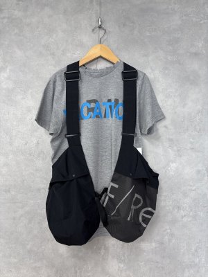 画像2: 30%off   FABRIQ REPORT(ファブリックレポート)ユーティリティバッグベスト　　ブラック　 (2)