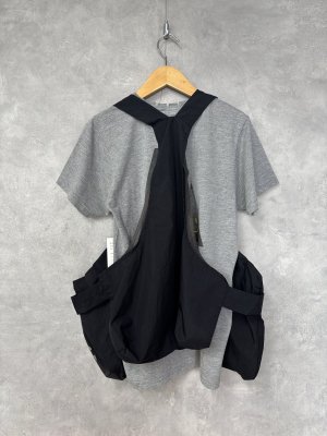 画像5: 30%off   FABRIQ REPORT(ファブリックレポート)ユーティリティバッグベスト　　ブラック　 (5)