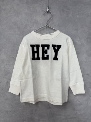 画像1: 2025秋冬　DENIMDUNGAREE　テンジク HEY TEE　　1；白 (1)