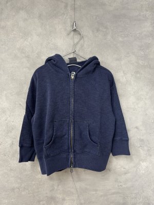 画像1: 2025秋冬　DENIMDUNGAREE　ウラケ PENNIE ジップアップパーカー　　24；オールドネイビー (1)