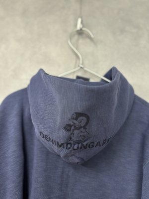 画像3: 2025秋冬　DENIMDUNGAREE　ウラケ PENNIE ジップアップパーカー　　24；オールドネイビー (3)