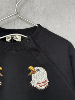 画像2: MakeYourDay　　イーグルトレーナー　　BLACK (2)