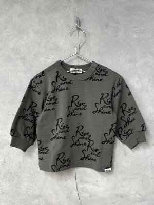画像1: MakeYourDay　　ソウガラTシャツ　　CHARCOAL (1)