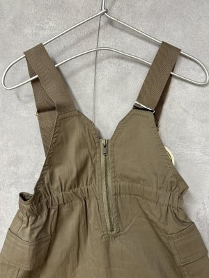 画像2: MakeYourDay　　前後ジャンスカ　BEIGE  (2)