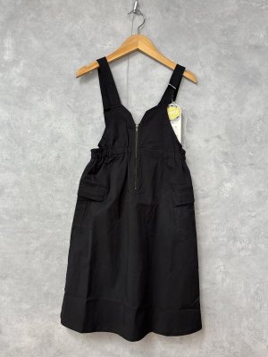 画像1: MakeYourDay　　前後ジャンスカ　BLACK (1)