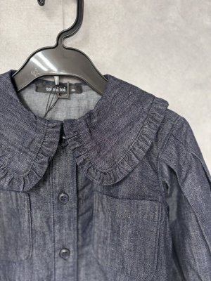 画像2: toi toi toi 　ノエリアアウタートップ　ブラウス　　 (2)