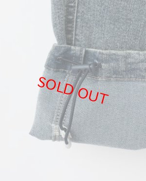 画像6: Lovetoxic  【速乾】【ストレッチ】デニムカーゴパンツ 　50；コン (6)