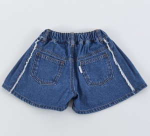 画像2: OCEAN&GROUND　リメイクデニムキュロット (2)