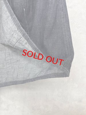 画像3: 2025   快晴堂　　　Girl's デュアルシーズンデニム 裾ダーツスカート　　1；インディゴデニム　 (3)