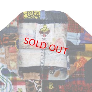 画像3: MY FIRST HYSTERIC　MESSY PATCHWORK総柄 Viscotex 10分丈レギンス　　49；インディゴ (3)