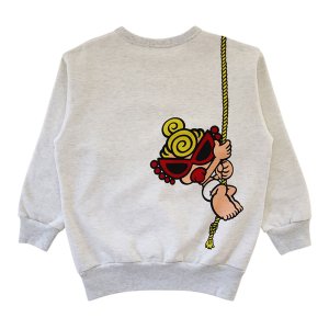 画像3: Hystericmini　DRAWING MINI 裏毛トレーナー　　16；オートミール (3)