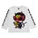 画像1: MY FIRST HYSTERIC　DEVILKIN ギミックしっぽ 長袖Tシャツ　　　00；ホワイト (1)