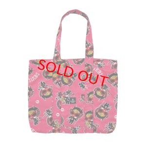 画像1: Y FIRST HYSTERIC　DEVILKIN総柄 綿オックス ペアレンツバッグ　　29；ピンク系 (1)