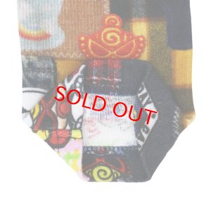 画像4: MY FIRST HYSTERIC　MESSY PATCHWORK総柄 Viscotex 10分丈レギンス　　49；インディゴ (4)