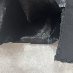 画像3: 2025秋冬　FITH  　タフタ×ファーリバーシブルベスト　2；黒　　サイズ；02 (3)