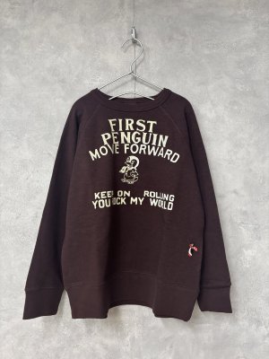 画像1: 2025秋冬　DENIMDUNGAREE　ウラケ PENNIE スウェット　　2；黒 (1)