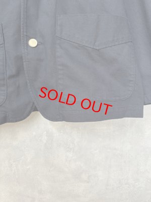 画像2: NATURAL LAUNDRY 　 Bツイル　トラッドジャケット　　490:ネイビー　　サイズ2 (2)