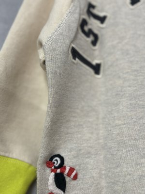 画像4: 2025秋冬　DENIMDUNGAREE　ウラケ PENNIE スウェット　　91；クレイジー (4)