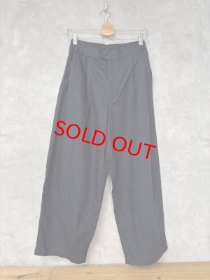 画像1: NATURAL LAUNDRY 　 Bツイル　トラッド　チノパンツ　　490:ネイビー　　サイズ2 (1)