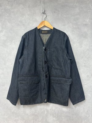 画像1: 2025秋冬　DENIMDUNGAREE　 	8OZデニム ハンター JK　　2；黒 (1)