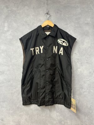 画像1: 2025秋冬 　GTH　    タフタ　コーチ　ベスト　　2；黒 (1)