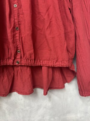 画像2: 2025秋冬 　GTH　  ローン ブラウス　　5；赤 (2)