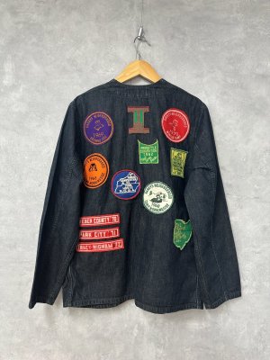 画像4: 2025秋冬　DENIMDUNGAREE　 	8OZデニム ハンター JK　　2；黒 (4)