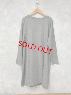 画像3: NATURAL LAUNDRY 　 先染めパネル切替えチュニック　484:ネイビー　　サイズ2 (3)