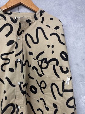 画像2: MakeYourDay　　ガラバンドCシャツ　　メンズサイズ　ベージュ (2)