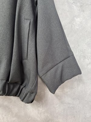 画像2: 2025AW　gomme　　　ブルゾン　　2；チャコール　　サイズ；M (2)